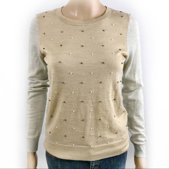 LOFT Crew Neck Light Weight Sweater - Picture 1 of 7